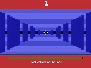 Survival Run title screen for Atari 2600
